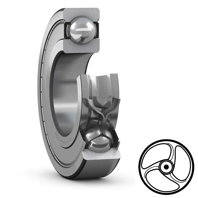 SKF - Cuscinetto 6201-2Z 12x32x10mm