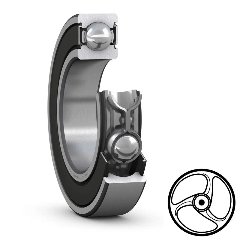SKF - Cuscinetto 6002-2RSH 15x32x9mm