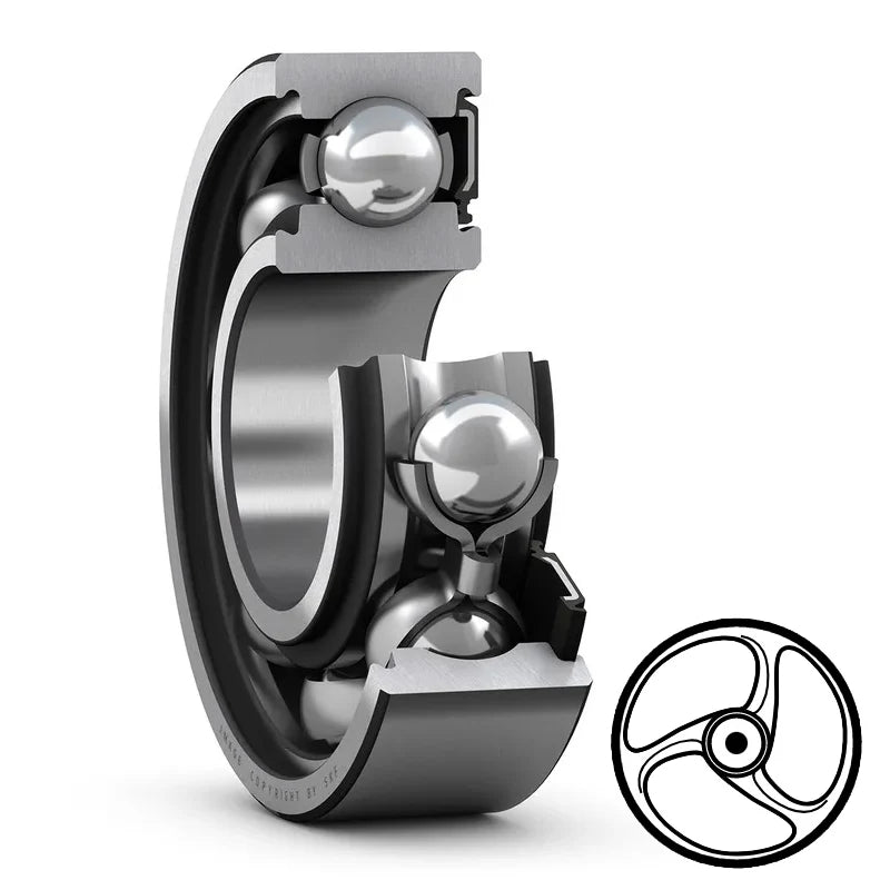 SKF - Cuscinetto 6202-RSH 15x35x11mm