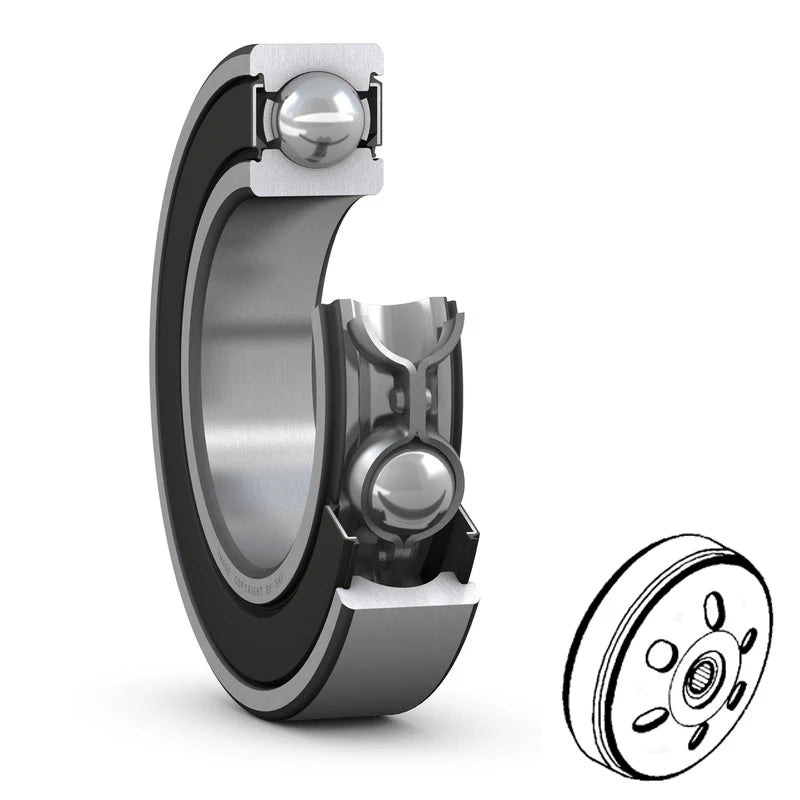 SKF - Cuscinetto 6003-2RSH 17x35x10mm