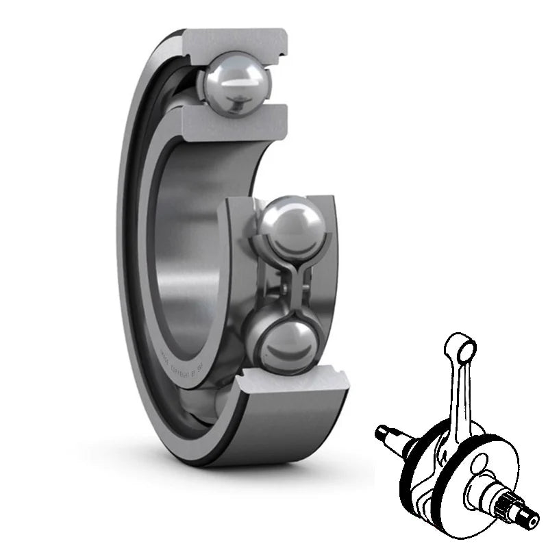 SKF - Cuscinetto 6204/C4MT 20x47x14mm