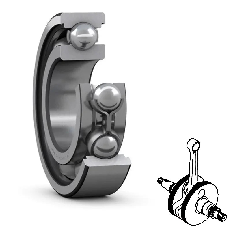 SKF - Cuscinetto 6204/C5 20x47x14mm
