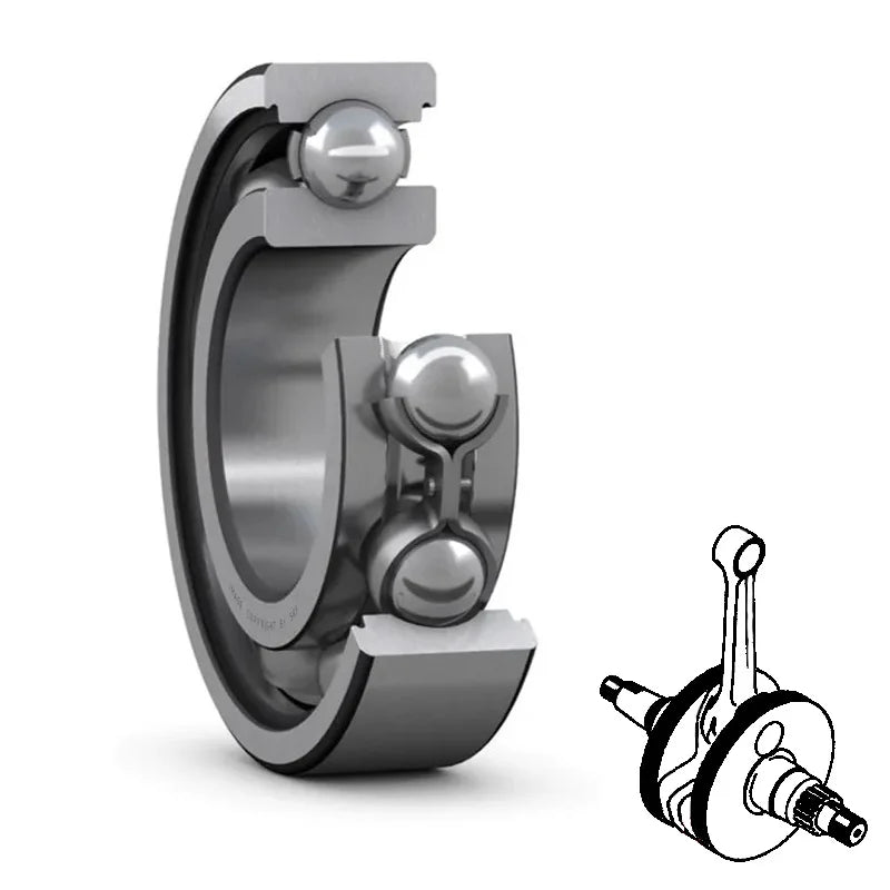 SKF - Cuscinetto 6204/C3 20x47x14mm