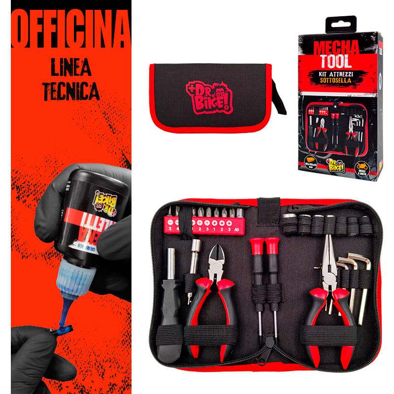 DR BIKE-MOTO - DR.BIKE OFFICINA - Kit Attrezzi MECHA TOOL