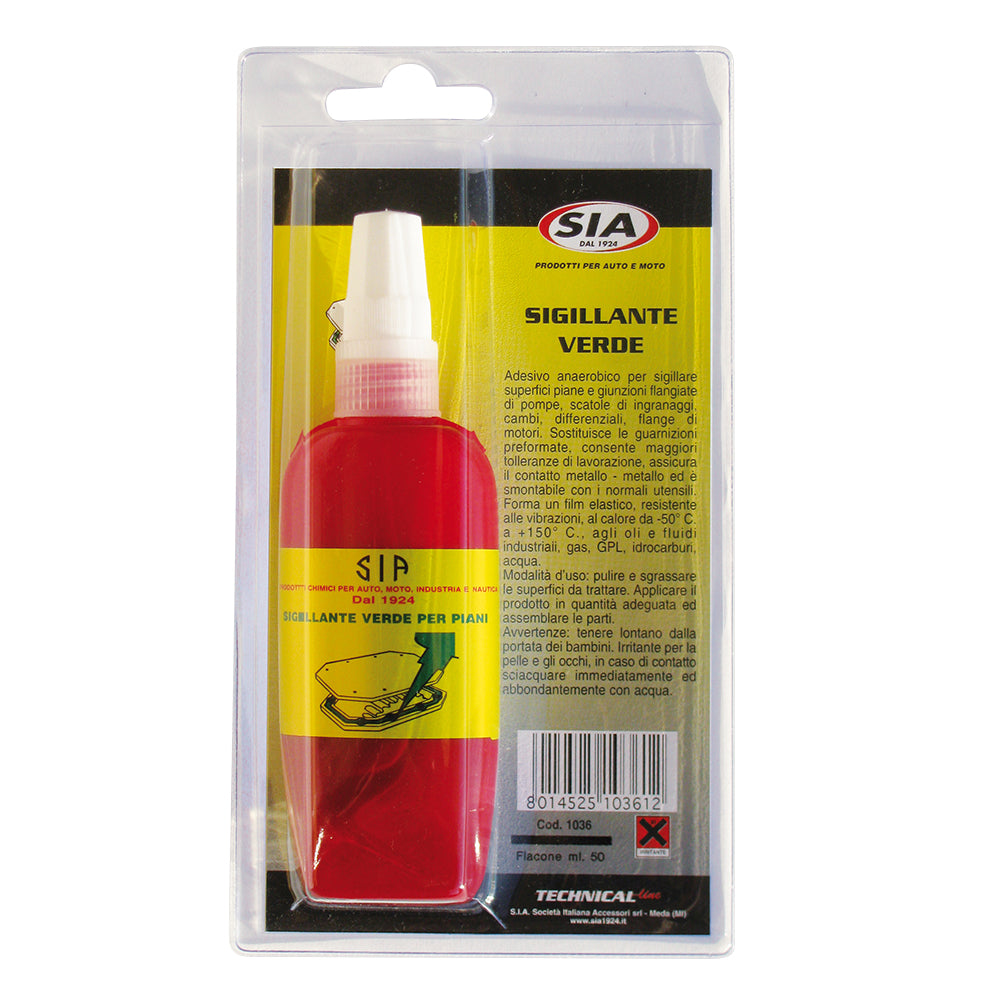 S.I.A - Sigillante Basamenti Motore - Verde (50ml)