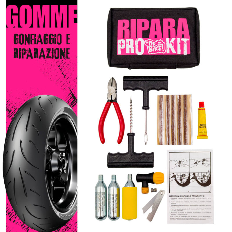 DR BIKE-MOTO - DR.BIKE GOMME - KIT Ripara Tubeless PRO