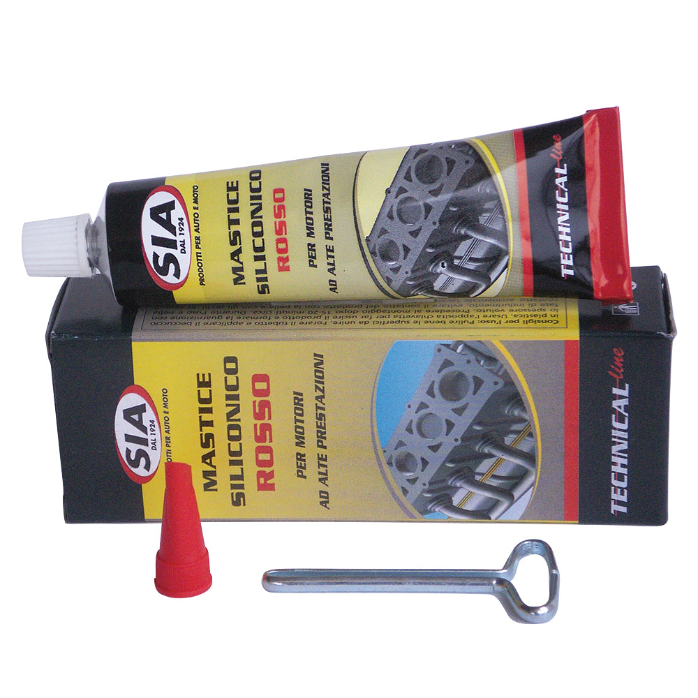 S.I.A - Mastice Guarnizioni - Rosso (Tubetto da 75ml)