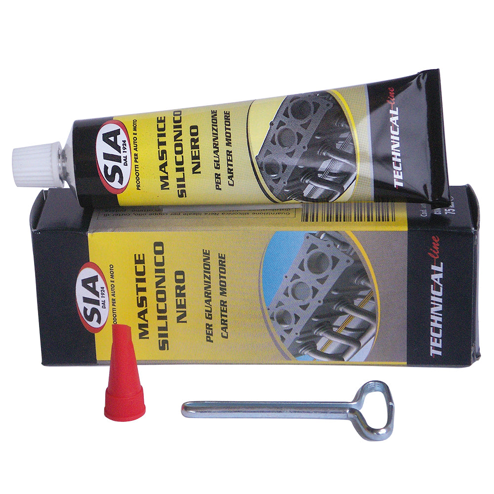 S.I.A - Mastice Guarnizioni - Nero (Tubetto da 75ml)