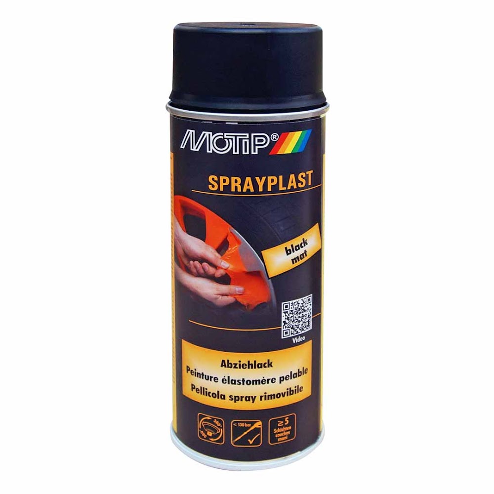 MOTIP - Pellicola Spray Rimovibile - Blu Semi Lucido