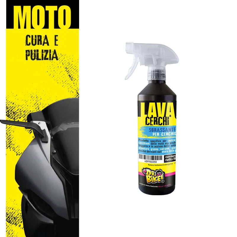 DR BIKE-MOTO - DR.BIKE MOTO - Pulitore Cerchi LAVA CERCHI - 500ml