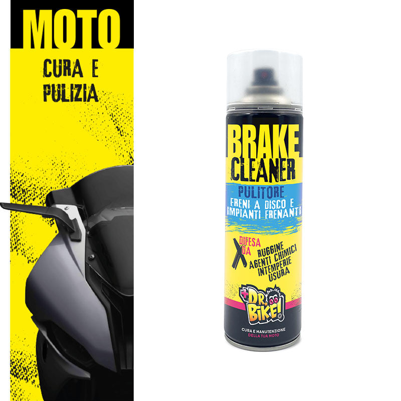 DR BIKE-MOTO - DR.BIKE MOTO - Pulitore Dischi Freno BRAKE CLEANER - 500ml