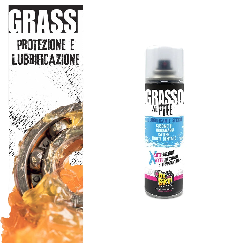 DR BIKE-MOTO - DR.BIKE GRASSI - Grasso al PTFE - 250ml