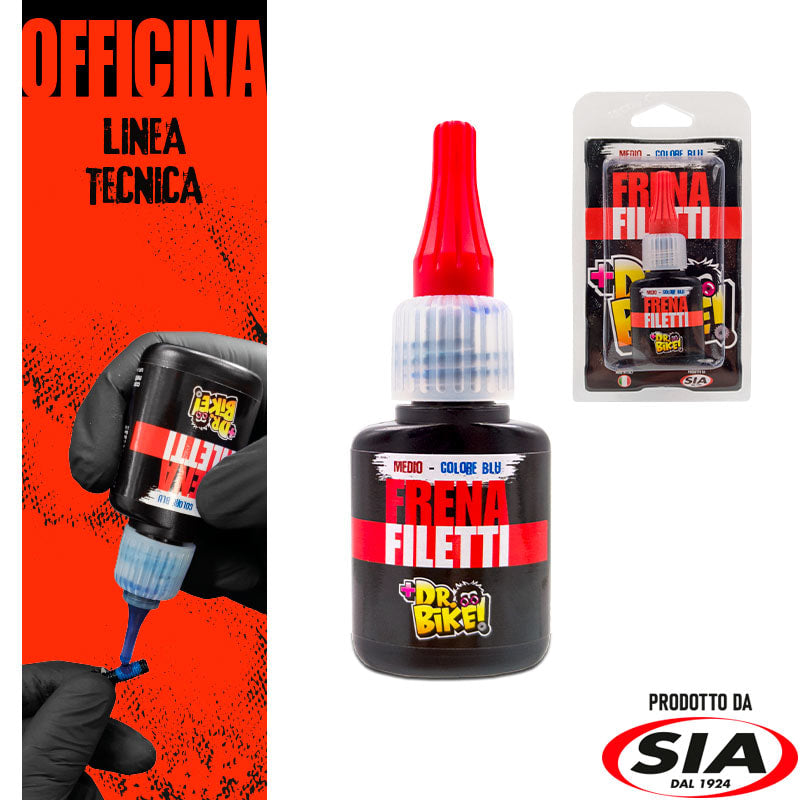 DR BIKE-MOTO - DR.BIKE OFFICINA - Frenafiletti Medio - Colore Blu - 10ml