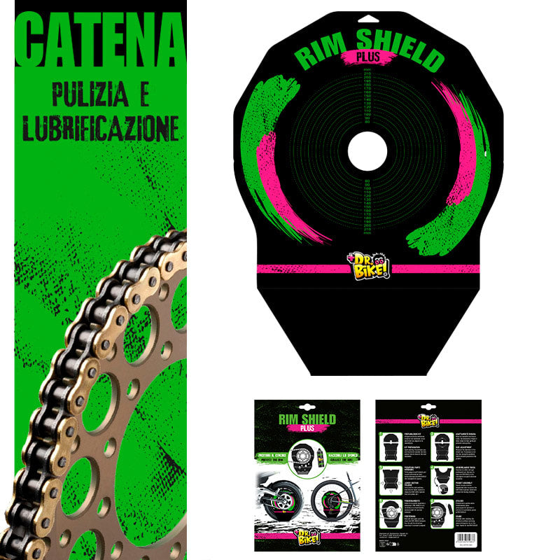 DR BIKE-MOTO - DR.BIKE CATENA - Disco Protezione Cerchio RIM SHIELD
