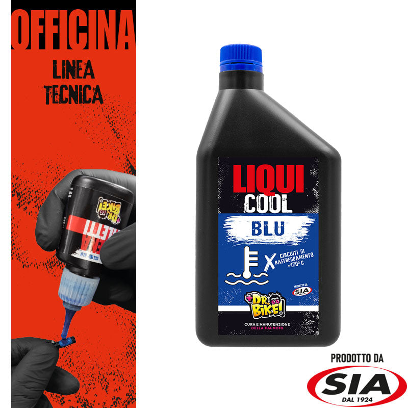 DR BIKE-MOTO - DR.BIKE OFFICINA - Liquido Radiatori - Blu Puro - 1L