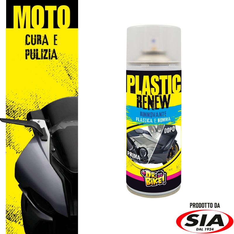 DR BIKE-MOTO - DR.BIKE MOTO - Rinnova Plastiche PLASTIC RENEW - 400ml