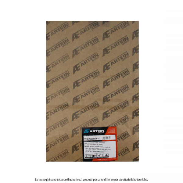 Foglio per guarnizioni di carta ARTEIN 300x450mm spessore 0,50mm