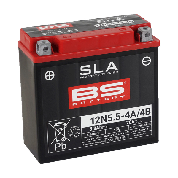 Batteria BS sla 12N5.5-4A