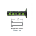 Manopole DOMINO Off-road nero/verde