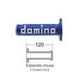 Manopole DOMINO Off-road blu/bianco