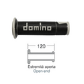 Manopole DOMINO Road-Racing nero/grigio