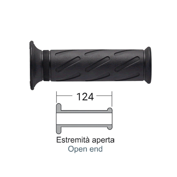 Manopole DOMINO Suzuki nere