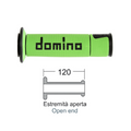 Manopole DOMINO Road-Racing verde/nero