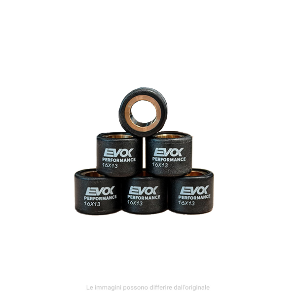 Kit rulli EVOK Iron Drive 16x13mm 10gr