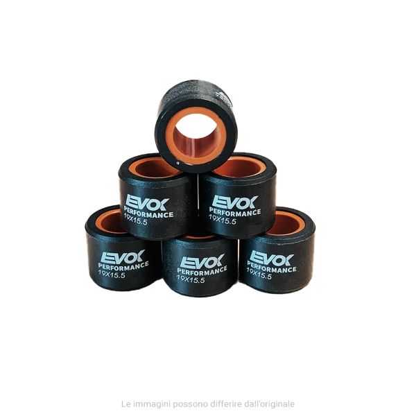 Kit rulli EVOK Iron Drive 19x15,5mm 5gr