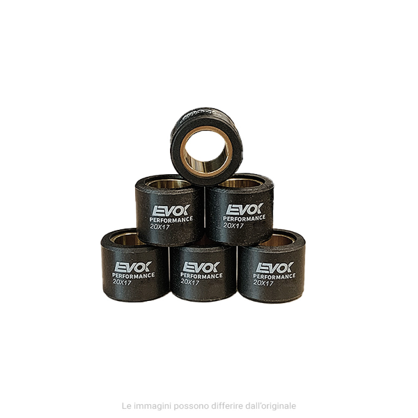 Kit rulli EVOK Iron Drive 20x17mm 10gr