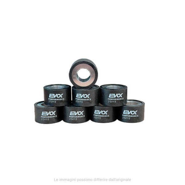Kit rulli EVOK Iron Drive 25x15mm 8gr