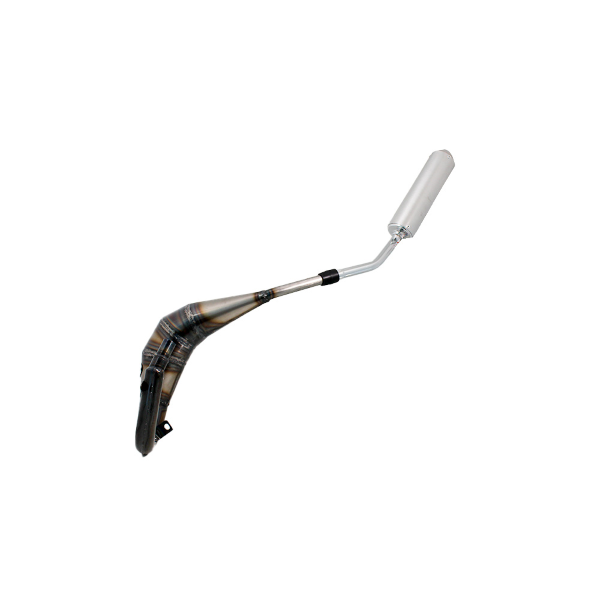 Marmitta Evok Iron Pipe saldata con silenziatore Shorty in Alluminio e Inox per HM Cre Baja/Six Competiton - Crm Derapage 50 07-09