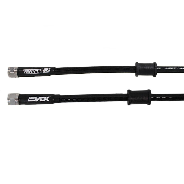 TUBO FRENO 1350MM DADO GIREVOLE 1/8 BSP - NERO