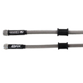 TUBO FRENO 1650MM DADO GIREVOLE 1/8 BSP - TRASPARENTE