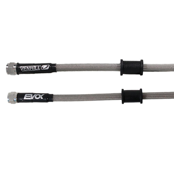 TUBO FRENO 1950MM DADO GIREVOLE 1/8 BSP - TRASPARENTE