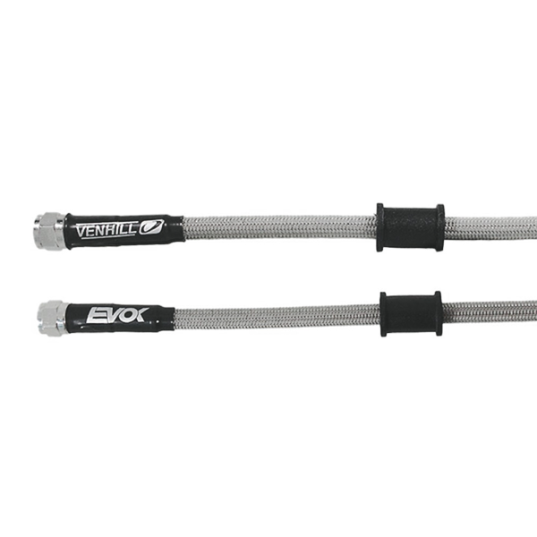 TUBO FRENO 275MM DADO GIREVOLE 1/8 BSP - TRASPARENTE