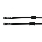 TUBO FRENO 335MM DADO GIREVOLE 1/8 BSP - TRASPARENTE