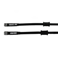TUBO FRENO 450MM DADO GIREVOLE 1/8 BSP - NERO