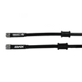 TUBO FRENO 1275MM DADO GIREVOLE 1/8 BSP - NERO