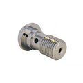 BULLONE BANJO SINGOLO BOMBATO M10x1,00, CROMATO