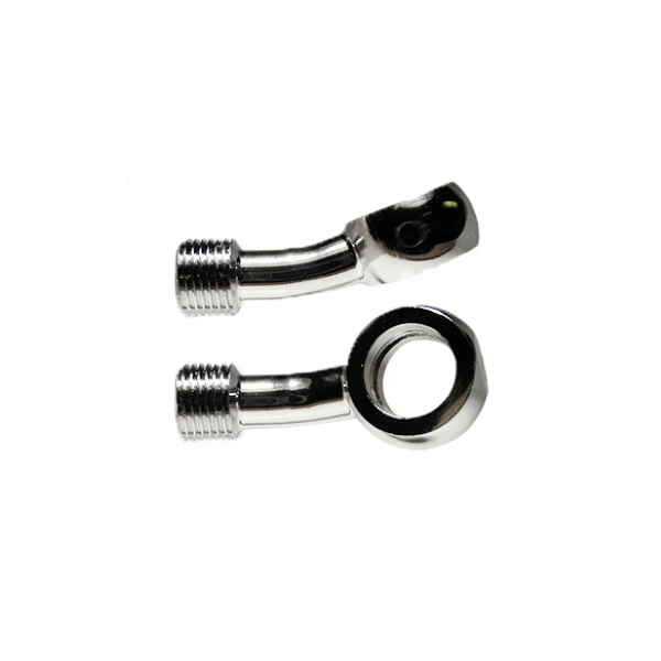 BANJO M10, 20ø SU + 20ø DESTRA, CROMATO