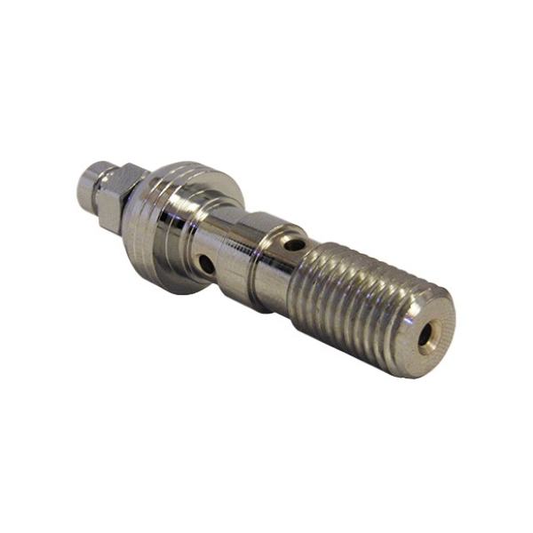 VITE BANJO A SPURGO DOPPIO M10x1,25, CROMATO