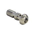 Vite banjo doppio bombato UNF da 3/8" cromato