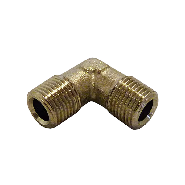 GOMITO 90ø MASCHIO / MASCHIO CON FILETTATURA 1/8 BSP, CONICO
