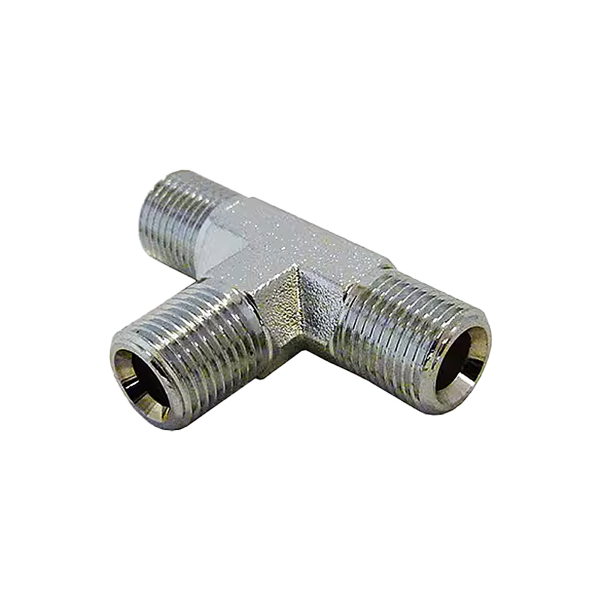 RACCORDO A T 1/8 BSP - CROMATO
