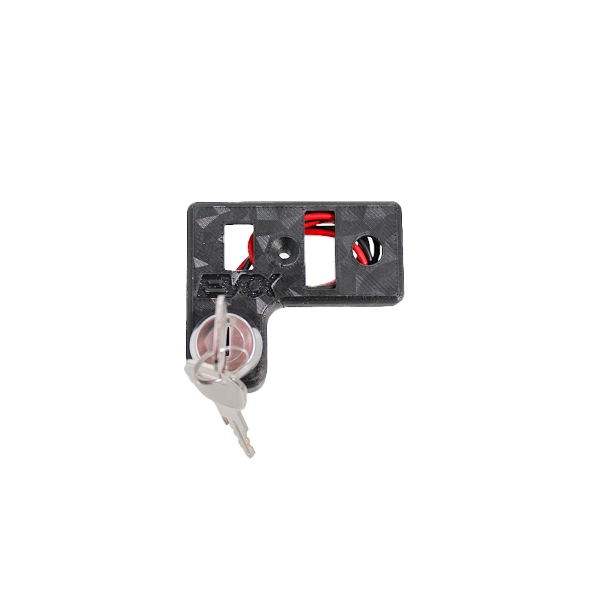 Coperchio devio luci Evok Iron Switch Prisma Carbon per Vespa 50 special Con Commutatore Chiave