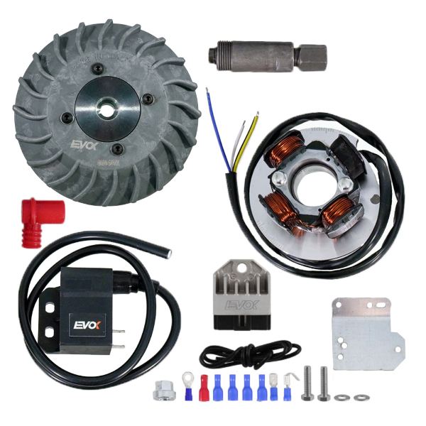 Kit accensione elettronica Evok Iron Spark Vespa 50 Special-50 L/N/R-PK50-125/125 Primavera-125 ET3 20