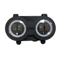 Fanale a led EVOK IRON LED per Booster 50 doppio faro