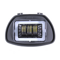 Fanale completo anteriore 3 lenti forma rettangolo Evok Iron led per Piaggio Vespa GL-Sprint-180 SS