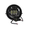 Fanale completo anteriore Iron led Fondo Nero EVOK Piaggio Vespa Pk 50-125cc S/Xl